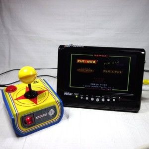 Super Pac-Man Jakks Pacific Namco 2006 Plug N' Play TV Game w/ 4 Games - WORKS